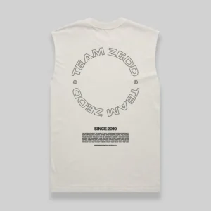 Team Zedd Muscle Tee - Bone
